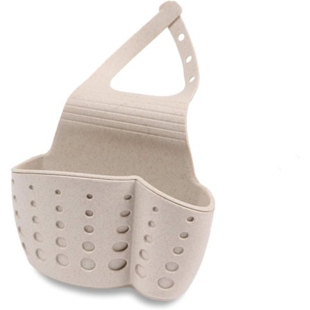 Keittiöallas-pesusieni-teline, roikkuva hana-teline, ZQKLA