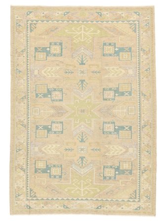 Kilim Suzani Rug 174X249 Orange/Beige Wool