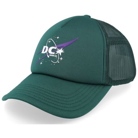 DC - Grön trucker Keps - S Hunter Green Trucker @ Hatstore