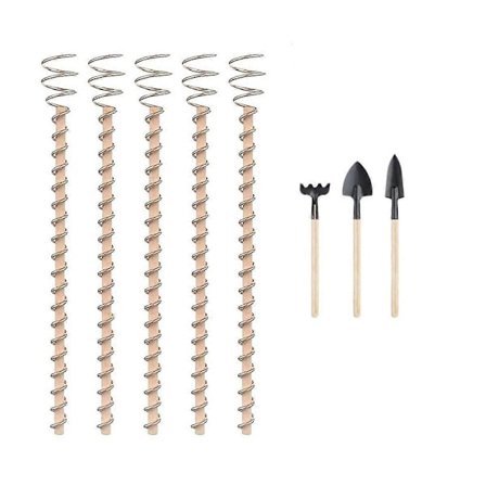 Elektro Kultur Kobber Plantepinde Haveredskaber Antenne Kobberstænger Kobbertråd 35CM