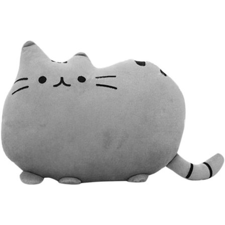 Tegneserie Katte Pude Plysdyr Dekorativ Pude Plys Legetøj Fluffy KLB