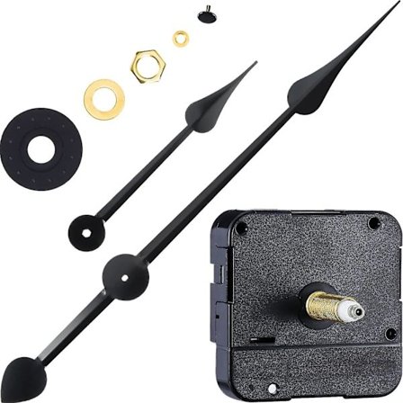 Lang Aksel Højmoment Urværk Urmotor Med 7 Tommer Spade Hænder