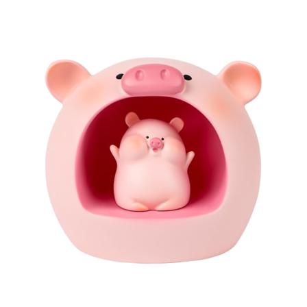 Pöytäkoristeet Vaaleanpunainen Porsaannukkea Yövalo Tähtilamppu Syntymä