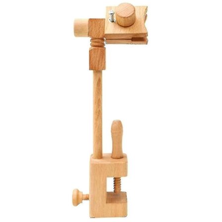 Broderiram med klämma, träramställ för alla bord passar cirkel, korsstygn, ram, broderi