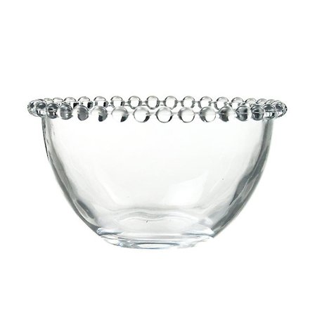 Glasskål for baking, stor og tykk glasskål for matlaging og baking