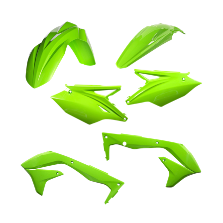 Kit Plastiche Acerbis Kawasaki Verde - Kawasaki KX 450F 2016-2018