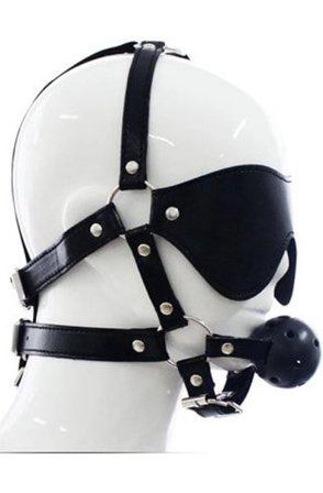 TOYZ4LOVERS Total Head Harness Restraint - Vuxen.se - Mouth gag, munkavel