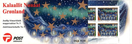 Grønland 2000 - AFA JH-5 - Julefrimærkehæfte - Postfrisk