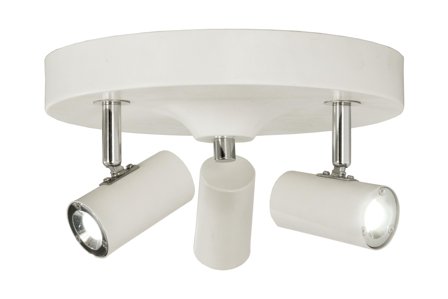 Aneta Lighting GUSTO 3-SPOT plate, hvit, 3 x 5W LED