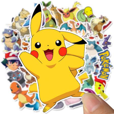 Julklapp Pokemon Klistermärken / Stickers - 50 Pack
