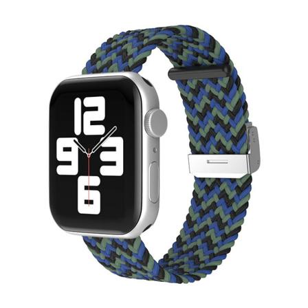 Apple Watch Kompatibelt Armband Elastisktsvartblå/grön38/40/41mm Multifärg One Size