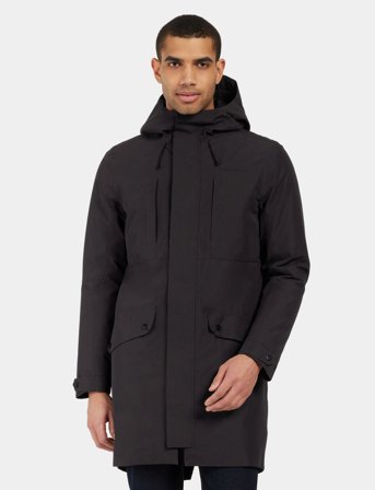 Didriksons Falke Usx Parka - Black - S