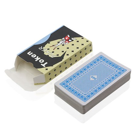 Merkede spillekort magisk kortstokk – Skjult bakside design pokersett med instruksjoner for triks uten fingerferdighet – 5,8x8,8 cm papirrekvisitt