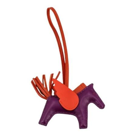 Hermès Vintage Pre-owned Leather key-holders Lilla, Dame Vintage Accessories, Størrelse: ONE Size