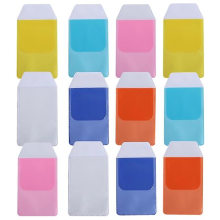 12 stk. Lommeorganisator Taske Kontor Lommebeskytter Kosmetik Taske Pen Lommebeskytter Blyant Taske Blyantholdere