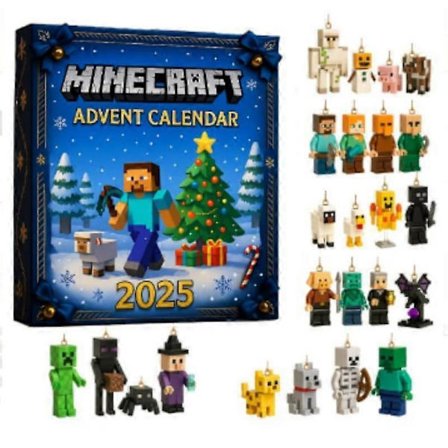Minecraft Joulukalenteri Yllätyslaatikko Joululahja (FMY)