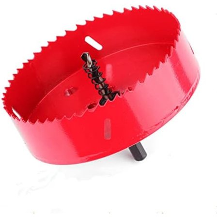 130mm Hullsag - M42 HSS Bimetall Treskrue med Sekskant Skaft og Senter