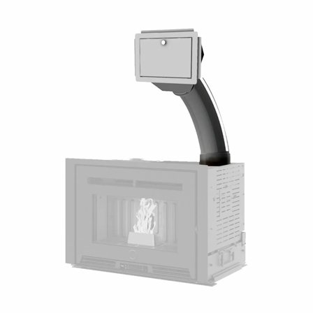 Kit caricamento pellet a botola per inserto EK63 PELLEK80 e PELLEK110+ EVO2