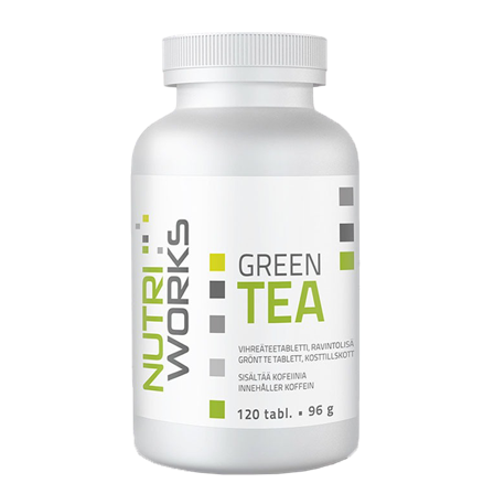 Nutri Works Green tea, 120 tabl
