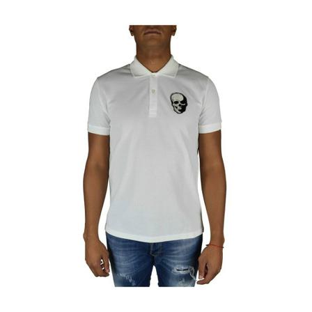 Alexander McQueen Polo Hvid, Herre, Størrelse: S