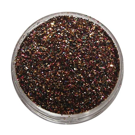 Negleglitter - Finkornet - Flerfarget - 8ml - Glitter