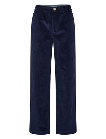 Nujoanna Pants Bottoms Trousers Straight Leg Blue Nümph