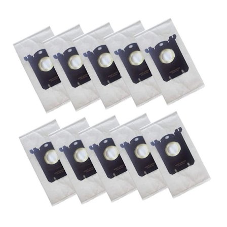 10-pack Ersättningsdammsugarpåsar Kompatibla med S Bag Classic El200f El8500 Dammsugare A