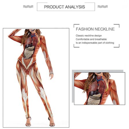 Bodysuit för kvinnor Cosplay Festkostymer