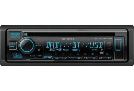 KENWOOD Kdc-Bt560Dab Black 50 W