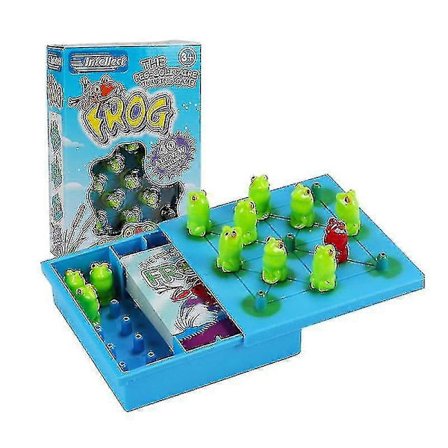 Frø Skak, Logik Spil Skak Kort, Check-in Ræsonnement Brætspil, Pædagogisk Legetøj til Børn