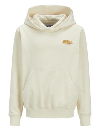 Jorroxbury Back Sweat Hood Ln Jnr Cream Jack & J S