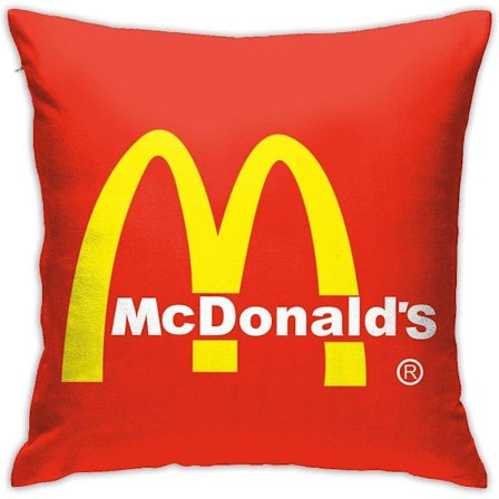 McDonald's Super Luksuspehmusteet Pehmeät Heittotyynynpäälliset, Erittäin Kestävä Tyynynpäällinen.