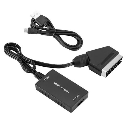 Scart To Hdmi 720p/1080p Switch Converter Scart In Hdmi Out Video Audio Converter Adapter For Hdtv Dvd