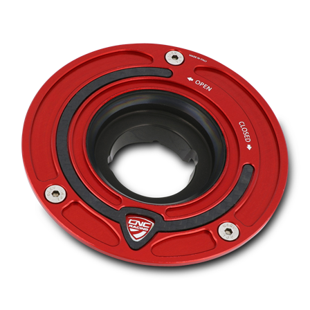 Tankdækselflange CNC Racing Carbon - Ducati Scrambler Cafe Racer 2017-2021