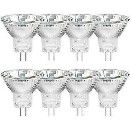 Pakke MR11 GU4 20W 12V Halogen Reflektor Pære, Varm Hvid 2700K, Dæmpbar Halogen Spotlight 35mm Diameter, 250LM, GU4 Bi-Pin Base, 30° Spredningsvinkel,