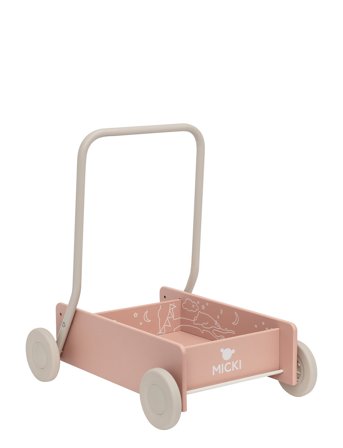 Micki Lära Gå Vagn Rosa Pink Micki Leksaker