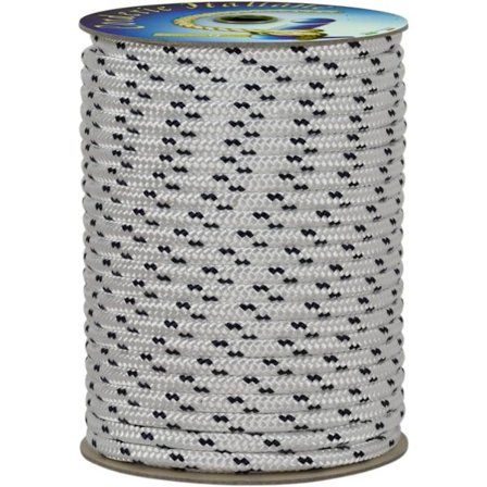 Nautisk rep, 6 mm - 10 m, vit