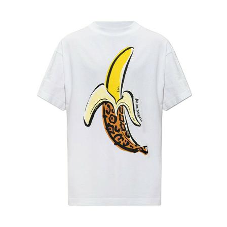 Palm Angels Printed T-shirt Hvid, Herre T-shirts