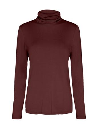 Sc-Marica Tops T-shirts & Tops Long-sleeved Brown Soyaconcept