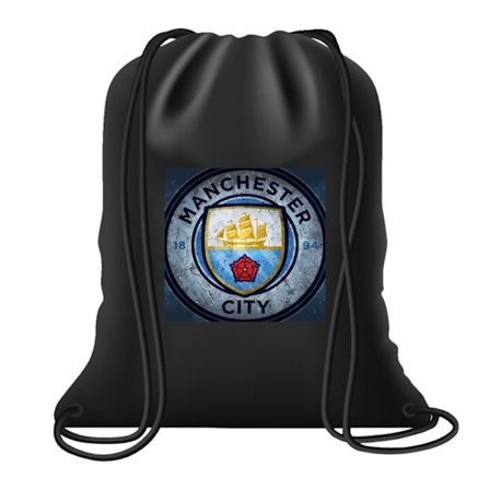 Store Black Friday-tilbud! Gymbag Manchester City FC svart