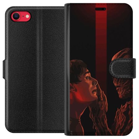 Yhteensopiva Lompakkokotelo Apple Apple iPhone 7 Pimeä fantasian kuva, jossa korostuu ihmisen ja hirviön kohtaaminen vahvalla draamalla ja psykologi