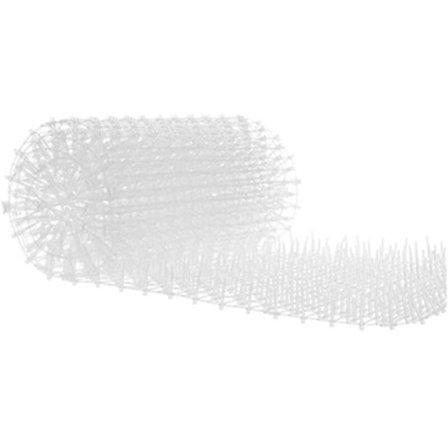 Hagekatt Piggmatte Stripe Anti Katt Hund Avvisende Avskrekkende Piggmatte Hage Blomst Plante-Hvit