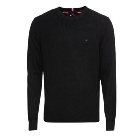 Tommy Hilfiger Men; Clothing Sweatshirts , Zwart , Heren , Maat: M