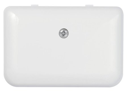 Elko EKO07691 Kuleboks renhvit, liten med plint, Installasjonsmaterial