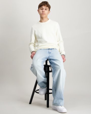 Jack & Jones JJIDAVE JJORIGINAL SQ 151 SN JNR Blau Jeans Jungen - Kids Brand Store