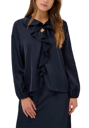 Saint Tropez LodisaSZ Blouse Skjortor Dam Svart XS