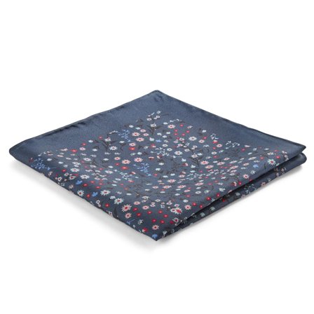 Pañuelo de bolsillo de seda Boho Basil para hombres - Pañuelos de bolsillo estampados