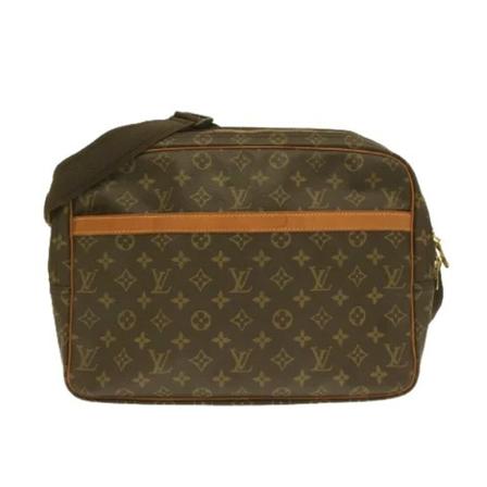 Louis Vuitton Vintage, Pre-owned Canvas louis-vuitton-bags Bruin, Dames, Maat:ONE Size