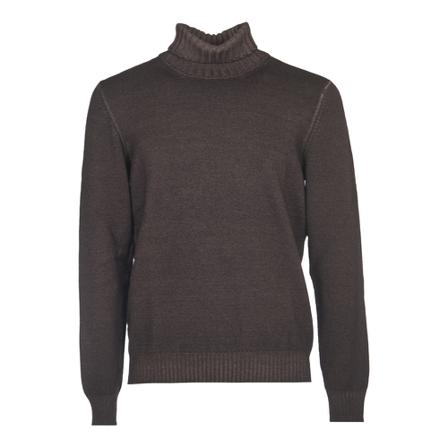 Tagliatore Turtlenecks Brun, Herre Rullekraver