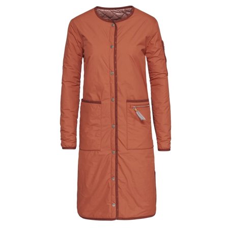 Varg Women ́s Saltön Long Spring Coat Women synthetic-lined parkas Orange M